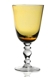 Fanny Amber Goblet by William Yeoward Country