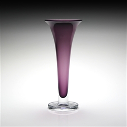 Amethyst Footed Vase by William Yeoward Country