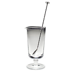 Lillian Footed Cocktail Mixer & Stirrer by William Yeoward American Bar