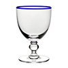 Siena Water Glass Blue by William Yeoward Crystal