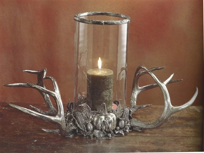 Westport Harvest Center Piece by Cipolla Pewter