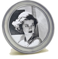 Lugano Large Round Frame by Match Pewter