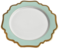 Anna Weatherley - Anna's Palette Aqua Green Dinner Plate