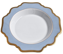 Anna Weatherley - Anna's Palette Sky Blue Rim Soup Plate