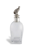 Pheasant Pewter Top Decanter - Short by Vagabond House