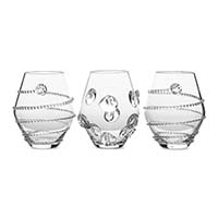 Assorted Mini Clear Vases Set/3 by Juliska