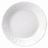 Blanc de Blanc Soup/Cereal Plate by Philippe Deshoulieres