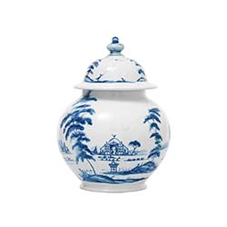 Country Estate Delft Blue Medium Lidded Ginger Jar  by Juliska