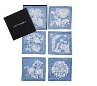 Sunprint Cocktail Napkins (Set of 6 in a Gift Box) by Kim Seybert