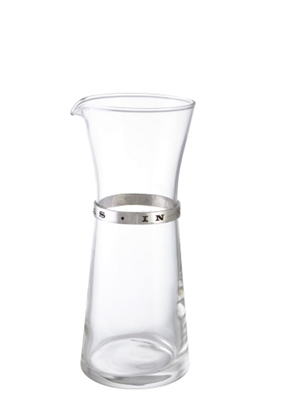 In Vino Veritas Glass Carafe (Single) by Vagabond House