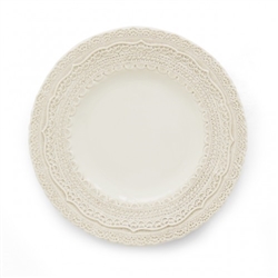 Finezza Cream Salad/Dessert Plate by Arte Italica