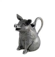 Pig Pewter Creamer by Vagabond House