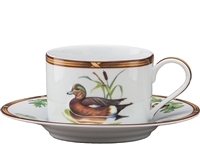 American Widgeon Cup and Saucer by Julie Wear