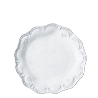 Incanto White Lace Salad Plate by Vietri