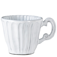 Incanto White Stripe Mug by Vietri