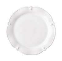 Berry & Thread Whitewash Flared Dessert/Salad Plate by Juliska