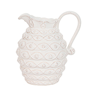 Juliska - Jardins Du Monde Pitcher/Vase - Whitewash