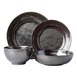 Juliska - Pewter Stoneware 4pc Setting