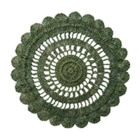 Juliska - Macrame Placemat - Green