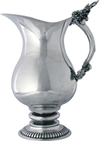 Oak Leaf Pewter Pitcher by Vagabond House