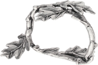 Oak Branch Pewter Napkin Ring by Vagabond House