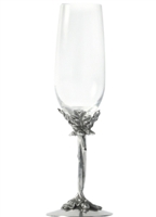 Oak Branch Entwined Stem Champagne Glass by Vagabond House