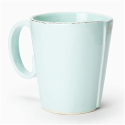 Lastra Aqua Mug by VIETRI