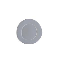 Lastra Gray Canape Plate by VIETRI