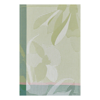 Le Jacquard Francais - LEJACQ-LAVIE-HANDTL - Hand towel La Vie en Vosges Green 21"x15" 100% cotton