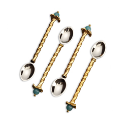 L'Objet - Venise Dessert Spoons (Set of 4)