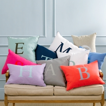 Matouk - Initial Decorative Pillows