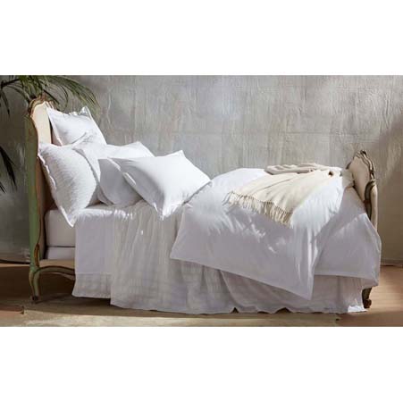 Ceylon Satin Stitch Luxury Bed Linens by Matouk