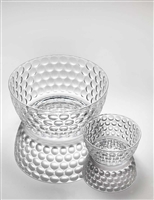 Lente Clear Salad Bowl by Mario Luca Giusti