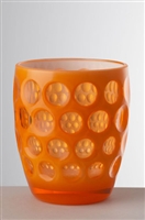 Lente Fluo Orange Tumbler by Mario Luca Giusti