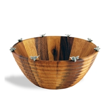 Arche of Bees Hive Salad Bowl by Vagabond House