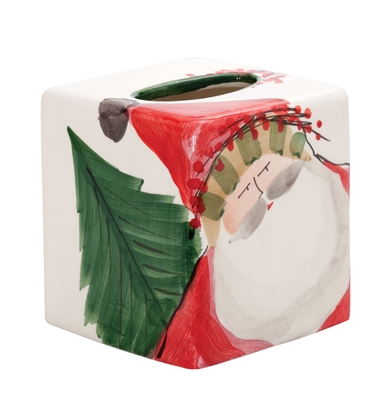 Old St. Nick Tissue Box by VIETRI