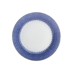 Blue Lace Bread & Butter Plate by Mottahedeh