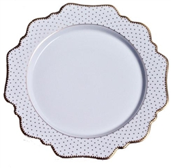 Anna Weatherley - Simply Anna Antique Polka Dinner Plate