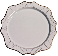 Anna Weatherley - Simply Anna Antique Polka Charger