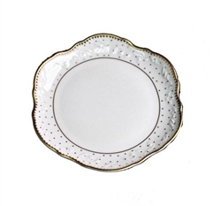 Anna Weatherley - Simply Anna Polka Gold Bread & Butter Plate