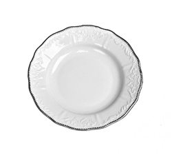 Anna Weatherley - Simply Anna Platinum Rim Soup Plate