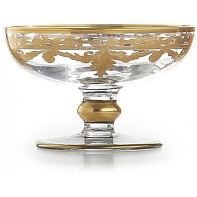 Baroque Gold Compote/Soap Dish by Arte Italica