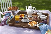Square Tray with Handles  TR28-S18 - 18â€ sq x 2â€ H by Calaisio