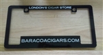 License Plate Frame Cover Black