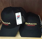Fila Ball Cap with Baracoa Tobacconist Logo Black