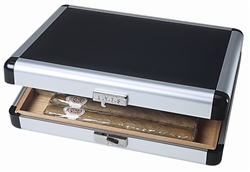 Steel Case Travel Humidor