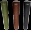 Black Plastic Cigar Tube - single cigar