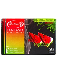 Fantasia Herbal Shisha Red Melon, tobacco and nicotine free