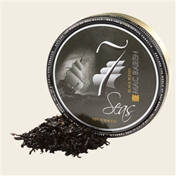 Mac Baren 7 Seas Black 50 gram Pipe Tobacco Tin