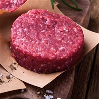 Exotic Meat Market offers 100% grass fed Yak Burgers from Yaks born, raised, harvested and processed in the USA. No Antibiotics. No Hormones. Yak meat is as lean as venison or bison and, to some, tastes juicier, sweeter and more delicate than beef.